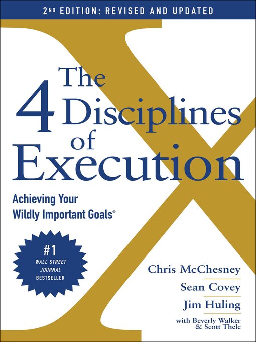 Title details for The 4 Disciplines of Execution by Chris McChesney - Wait list